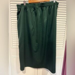 GAP Forest Green Maxi Pencil Skirt Casual